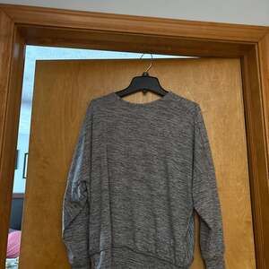 Born primitive gray open back long sleeve ￼